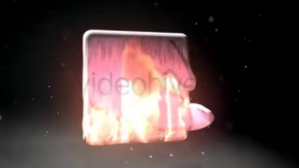 3D Fire Reveal - After Effects Template