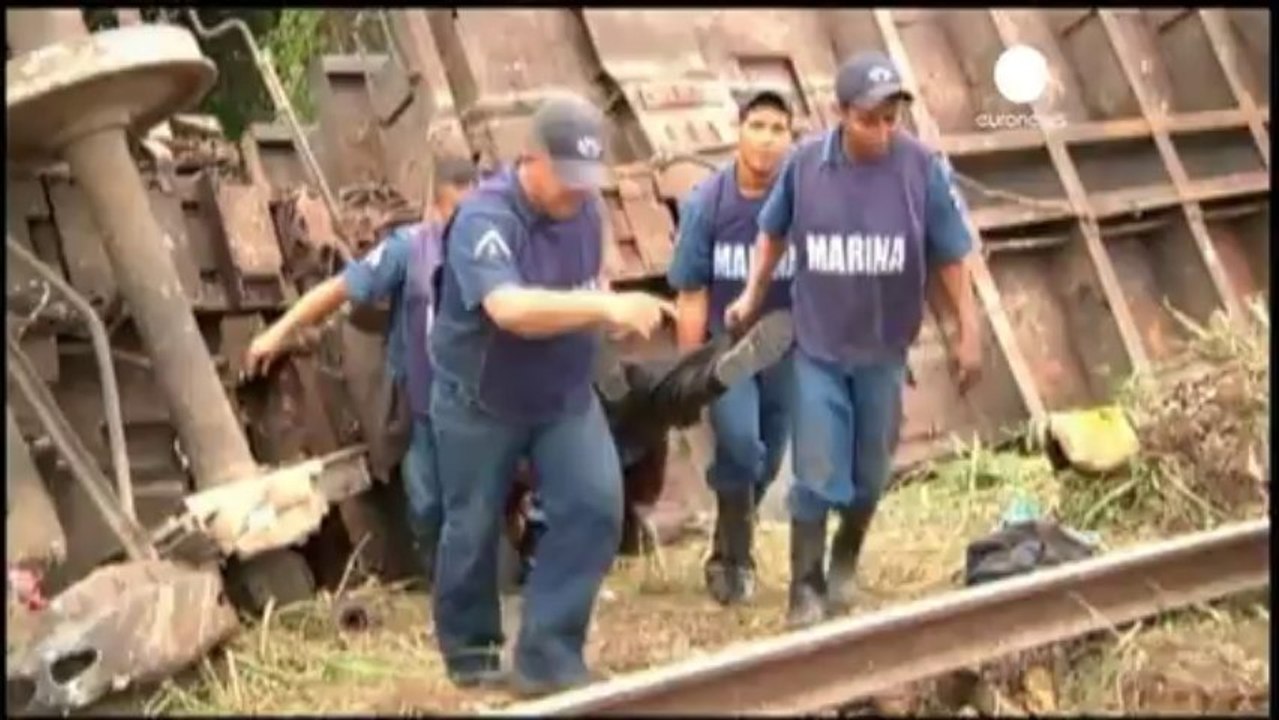 Missing nails blamed for Mexico train derailment
