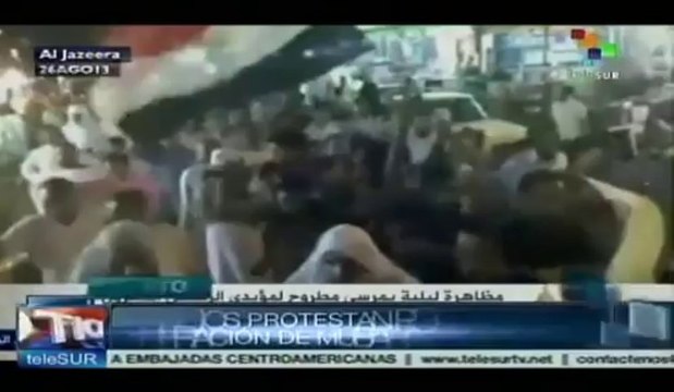 Egipcios protestan por liberarción de Hosni Mubarak
