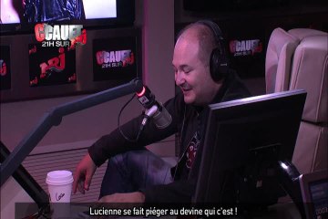 Lucienne se fait piéger au devine qui c'est