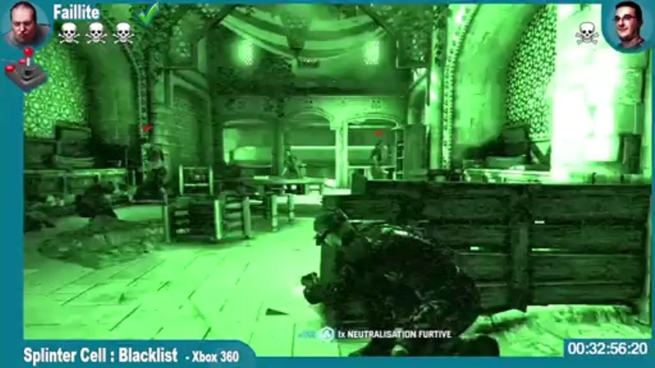 Splinter Cell : Blacklist - Insert Disk #35 - Leçon d'infiltration sur Splinter Cell : Blacklist pour Jean-Marc et Renaud