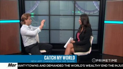 CatchMyWorld LIVE Stream Social Network on Union Tribune San Diego