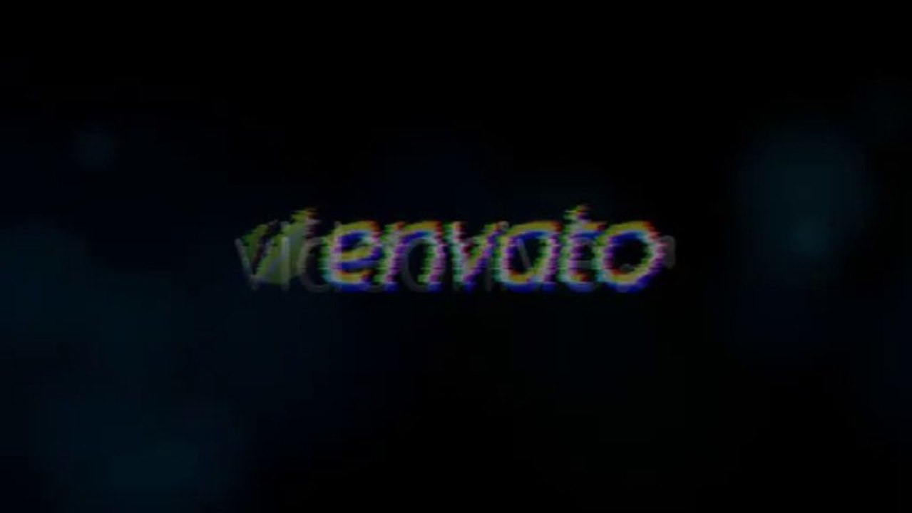Glitch Distortion Logo - After Effects Template