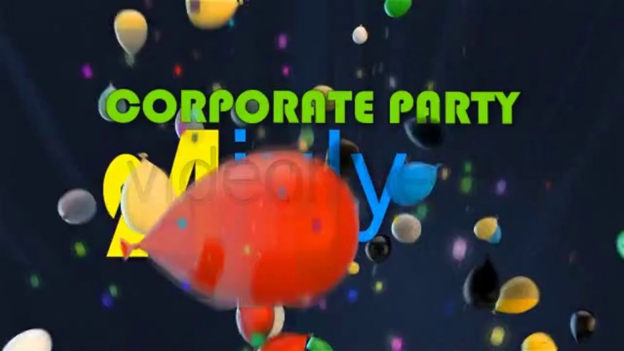Balloon Party - After Effects Template
