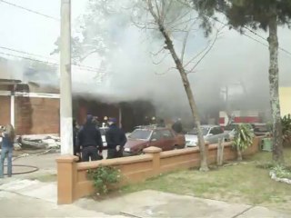 Incendio ,Muebleria Bº San Martin