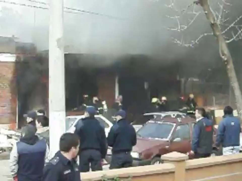 Incendio ,Muebleria Bº San Martin
