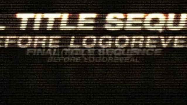 Screener - After Effects Template