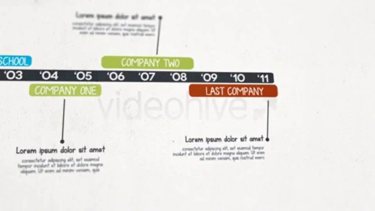 Resume Time - After Effects Template