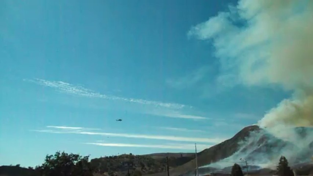 helicopter fire crews fire response