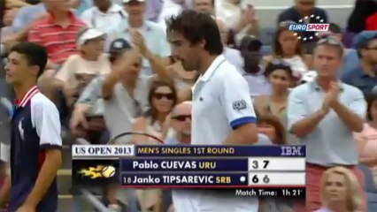 Amerika acik : Hlts Cuevas v Tipsarevic