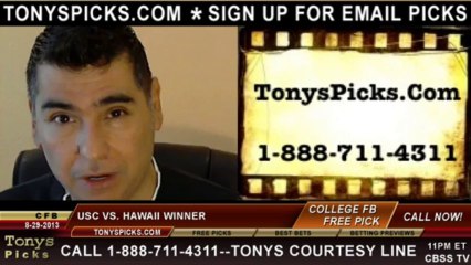 Tải video: Hawaii Warriors vs. USC Trojans Pick Prediction NCAA College Football Odds Preview 8-29-2013