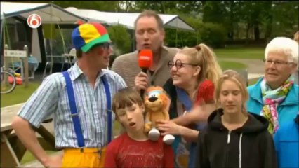 Piet Paulusma op Drentse camping