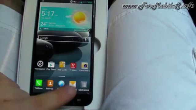 LG Optimus G Pro - Demo Scratch Test