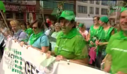 Manifestation du secteur non-marchand à Bruxelles
