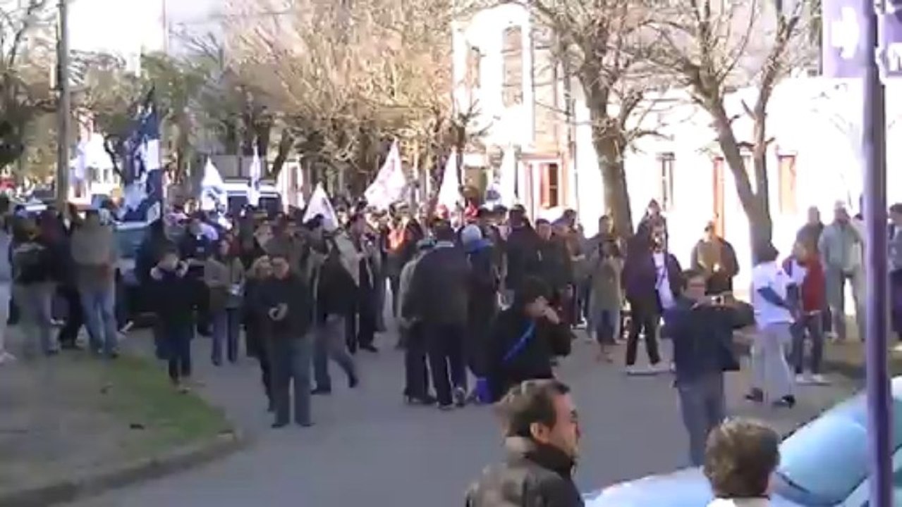 El Frente  para la Victoria Recorre el Bº Sur