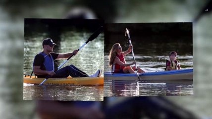 Gisele Bündchen et Tom Brady font du kayak avec leur fils Benjamin