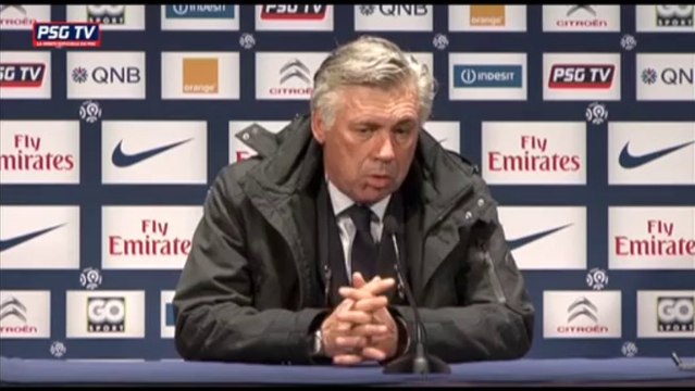 La conf' de Carlo Ancelotti