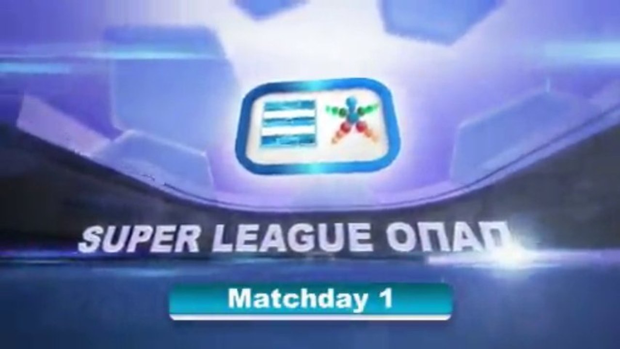 Super League Greece highlights day 1