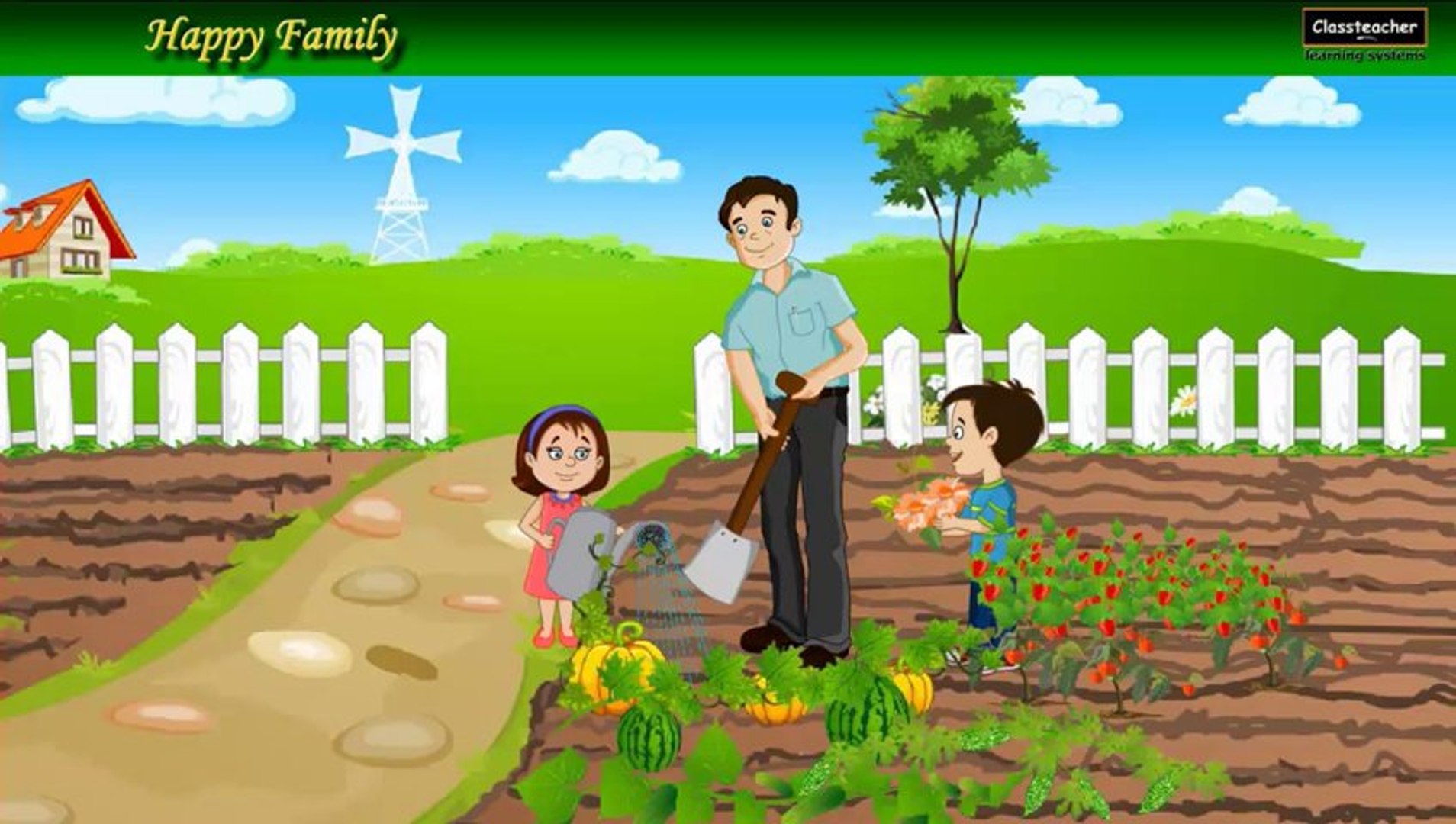 We are a Happy Family - Animated English Nursery Rhyme - video Dailymotion