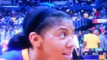 WNBA : Candace Parker explose l'arcade sourcilière de sa coéquipière après un panier