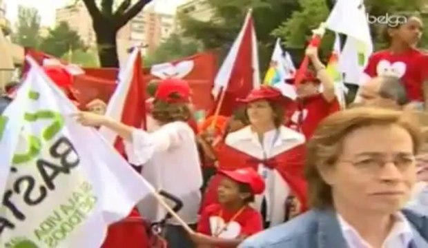 Manifestation anti-avortement à Madrid