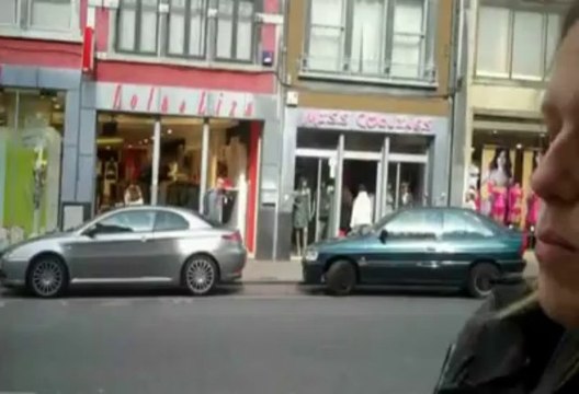 Visite des étages délabrés des magasins du centre de Namur