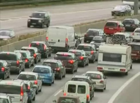Longues files sur les routes belges et européennes