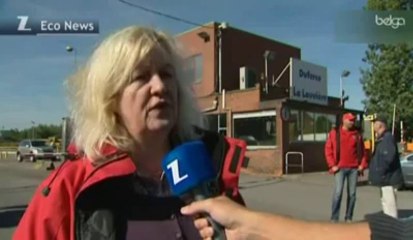 La mobilisation est de mise chez Duferco à La Louvière