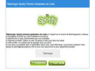 ▶ Télécharger Spotify Premium Générateur de Code [Septembre 2013]