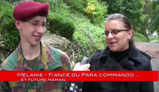 Remise de berets pour nos paras commandos