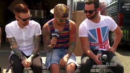 Memphis May Fire Tells Their Tattoo Stories at Warped Tour 2013