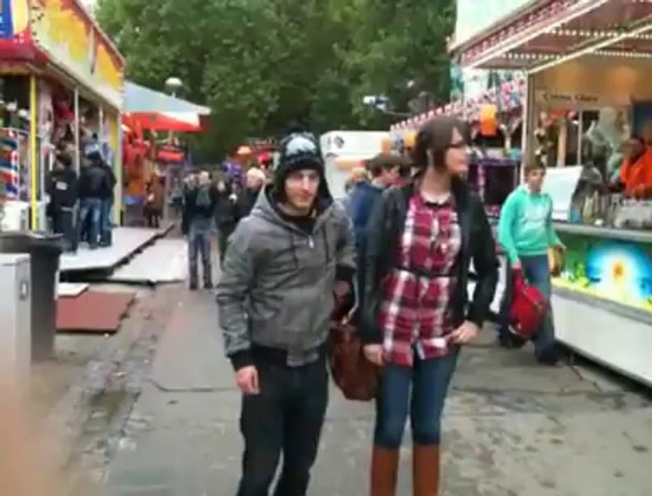 Technique des pickpockets sur la foire de Liège