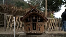 Nagaland-hornbill festival-rengma hut-2