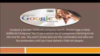 Why Speak to an Expert Adwords Consultant