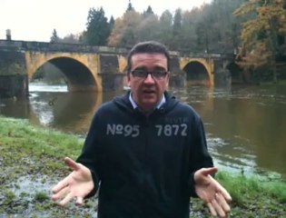 Le pont d'où on a jeté le corps de Cindy