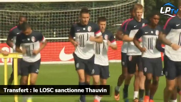 Transfert : le LOSC sanctionne F. Thauvin