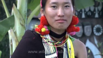 Télécharger la video: Nagaland-hornbill festival-Zeliang woman in traditional dress