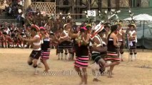 Nagaland-hornbill festival-Zeliang-Skylark dance-2