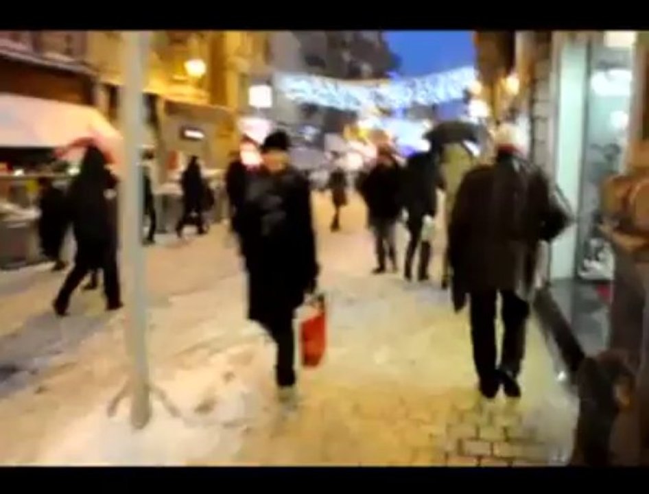 Liège sous la neige