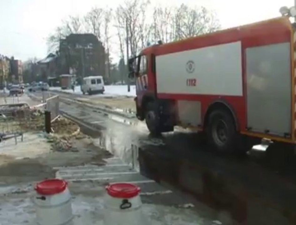 Forest: les lieux de l'accident mortel