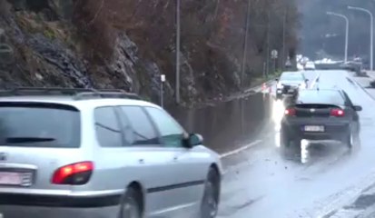 Inondations de ce 7 janvier à Profondeville