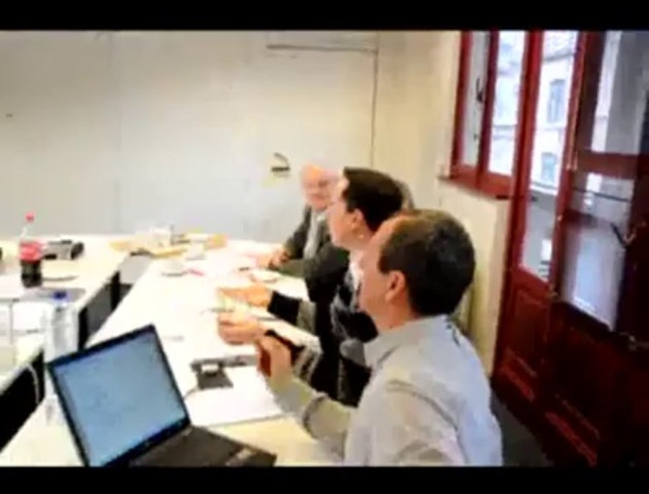 Réunion pour la cérémonie du liégeois de l'année