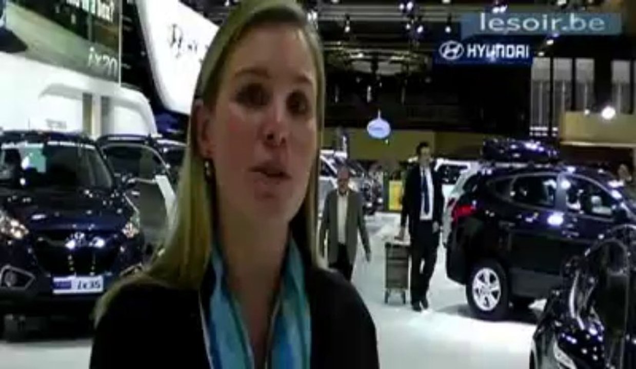 Salon de l'auto de Bruxelles 2011- La Hyundai Genesis coupé