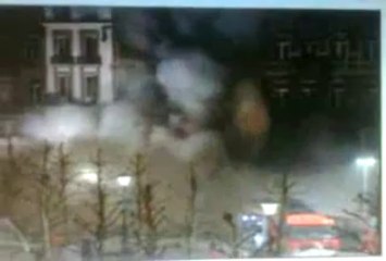 Explosion à Liège en janvier 2010: l'immeuble s'effondre