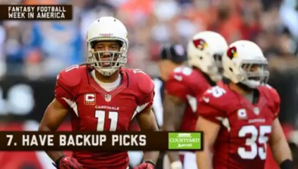 Fantasy Football Week in America: Draft Bible