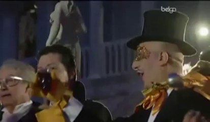 Venise trinque en l'honneur de son célèbre carnaval