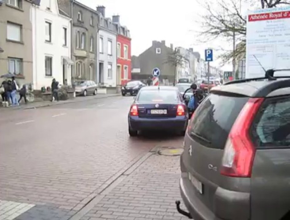 Quand une voiture gêne l'arrivée