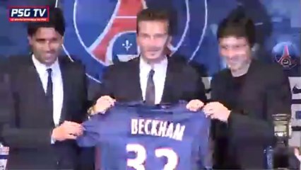 Présentation de David Beckham