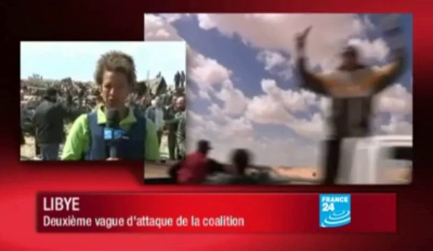 Libye - Deuxième vague d'attaque de la coalition