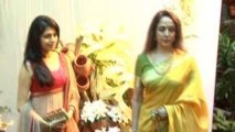 Hema Malini Inaugurates Ikebana International Flower Arrangement